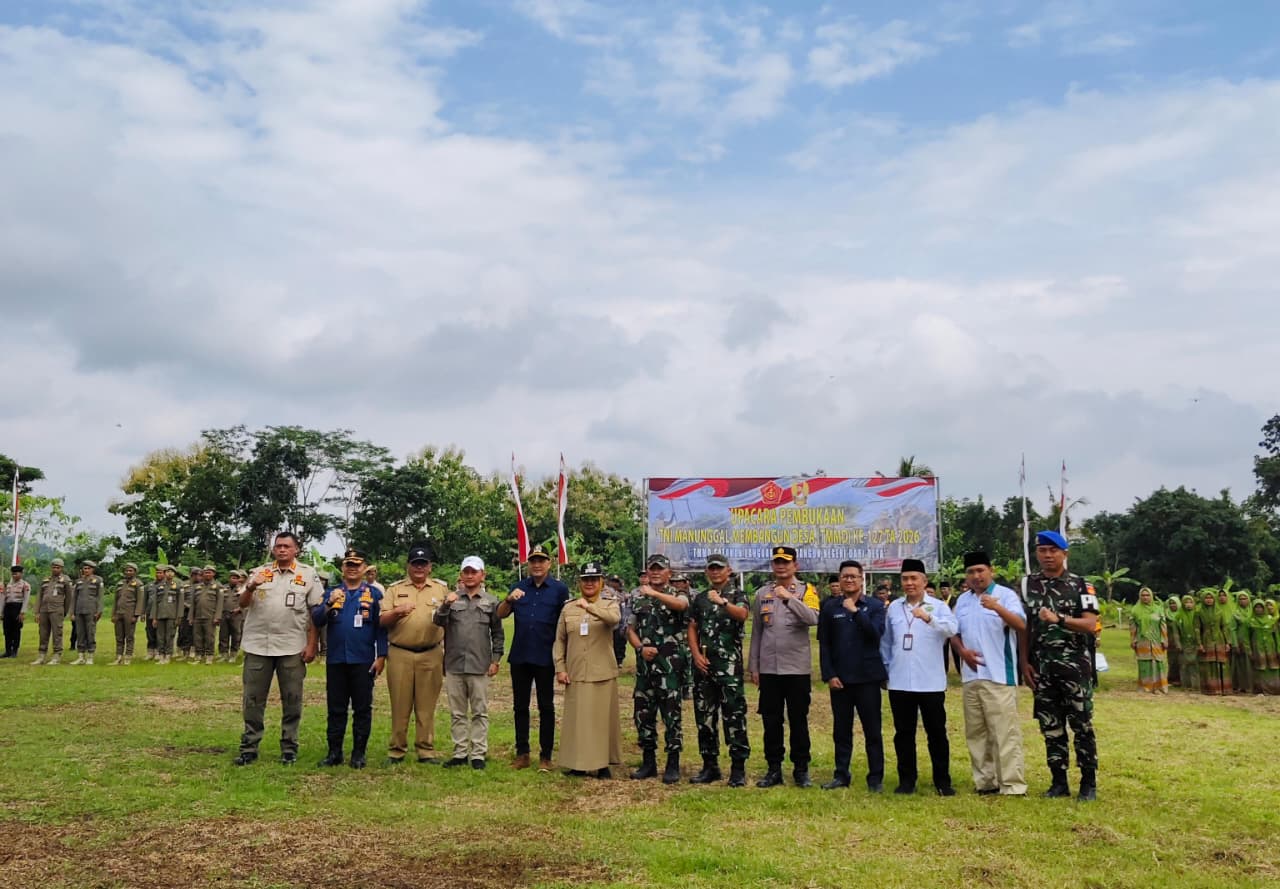 Upacara Pembukaan TMMD Sengkuyung I